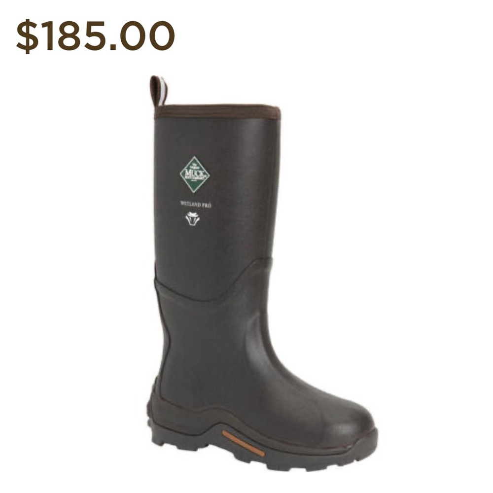 Muck boot Men's Wetland Pro Certified Snake Strike Boot snake proof.